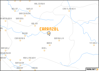 map of Caranzol