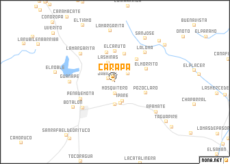 map of Carapa