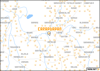 map of Carapdapan