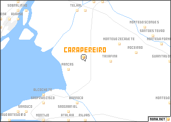 map of Carapereiro