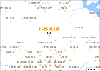 map of Carapetos