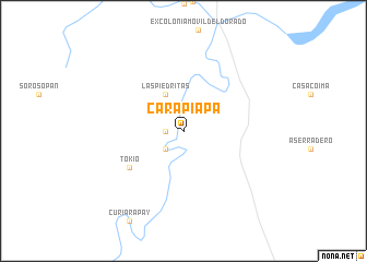 map of Carapiapa