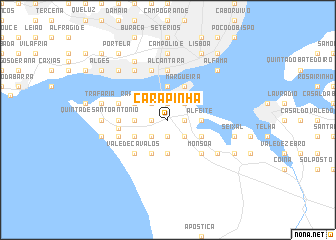 map of Carapinha