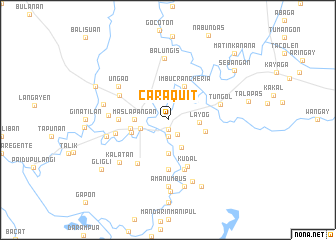 map of Caraquit