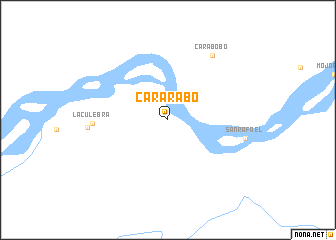 map of Cararabo