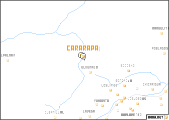 map of Cararapa