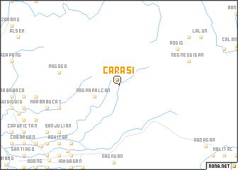 map of Carasi