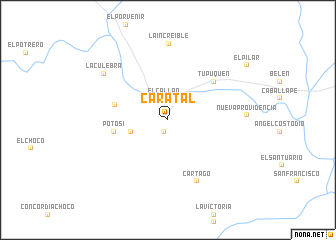 map of Caratal