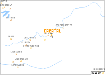 map of Caratal