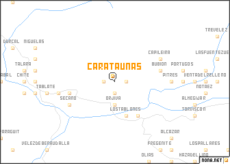 map of Carataunas