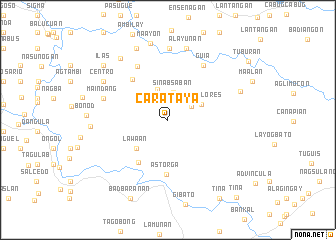 map of Carataya