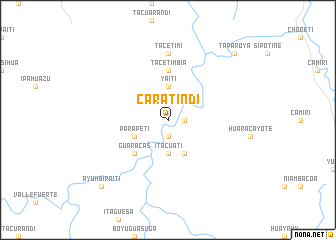map of Caratindi