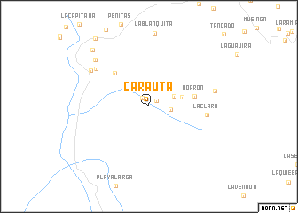 map of Carauta