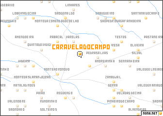 map of Caravela do Campo