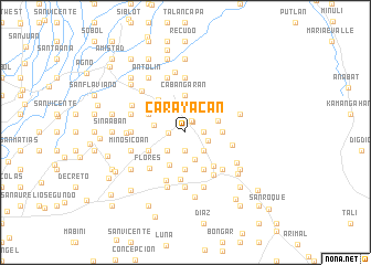 map of Carayacan