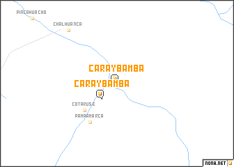 map of Caraybamba