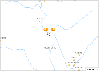 map of Caraz