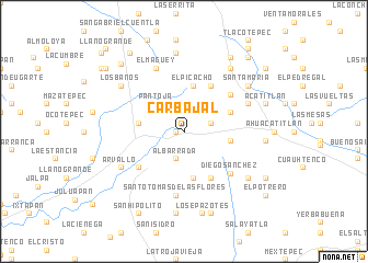 map of Carbajal