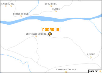 map of Carbajo