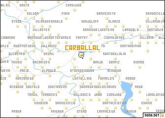 map of Carballal