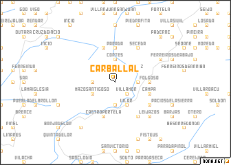 map of Carballal