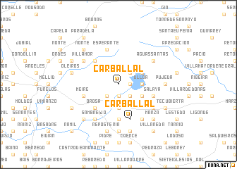 map of Carballal