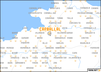 map of Carballal