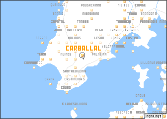 map of Carballal