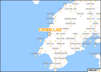 map of Carballido