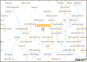 map of Carbanol