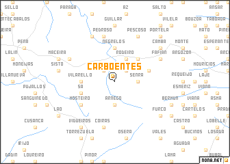 map of Carboentes