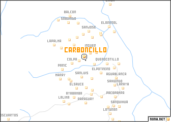 map of Carboncillo