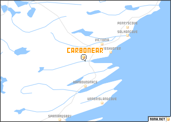 map of Carbonear