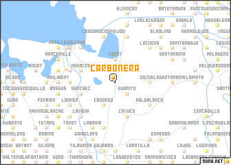 map of Carbonera