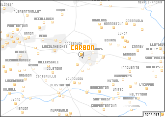 map of Carbon