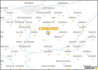 map of Cărbunari