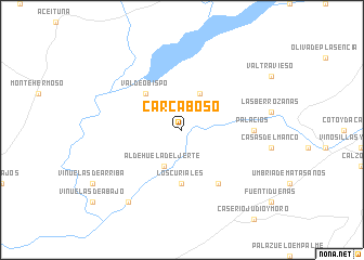 map of Carcaboso