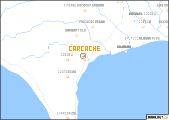 map of Carcache