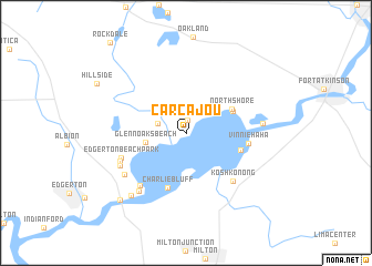 map of Carcajou