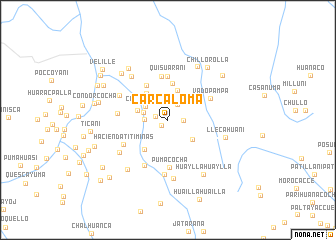 map of Carcaloma