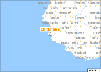 map of Carcasse