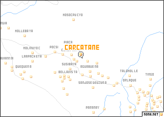 map of Carcatane