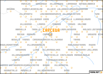 map of Carceda