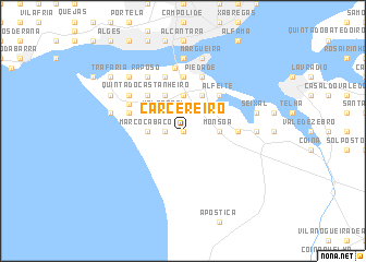 map of Carcereiro