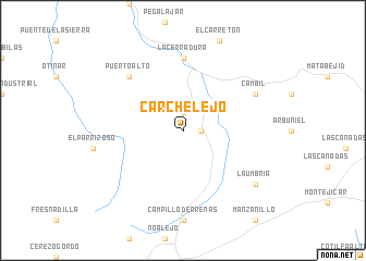 map of Carchelejo