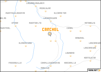 map of Carchel