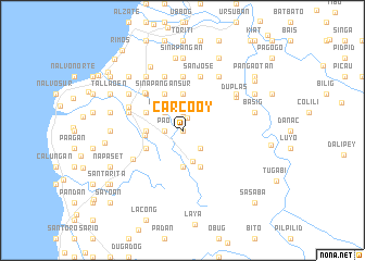 map of Carcooy