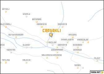 map of Çardaklı