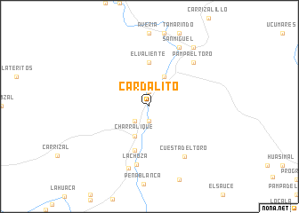 map of Cardalito