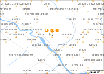 map of Cardan